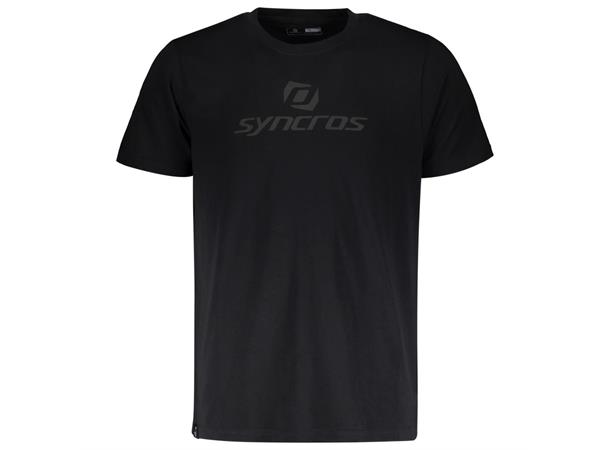 SCOTT Tee M`s Syncros Icon s/sl Sort XL T-shirt med Scott logo